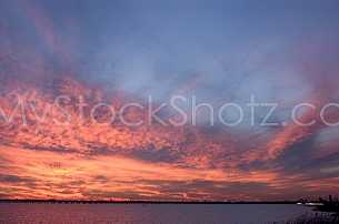 Sunset on Mobile Bay