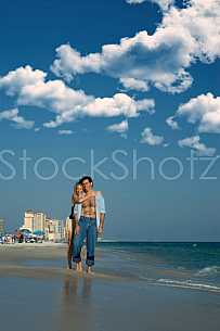 Loving Beach Couple