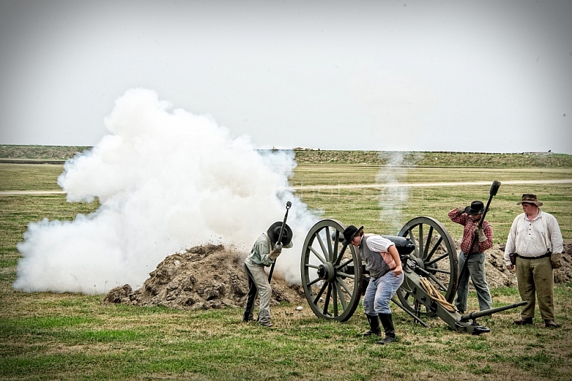 Fort Morgan Re-enactment