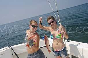 Fishing in the Gulf of Mexico - South of Dauphin Island
