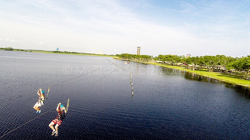Ziplines at Gulf State Park