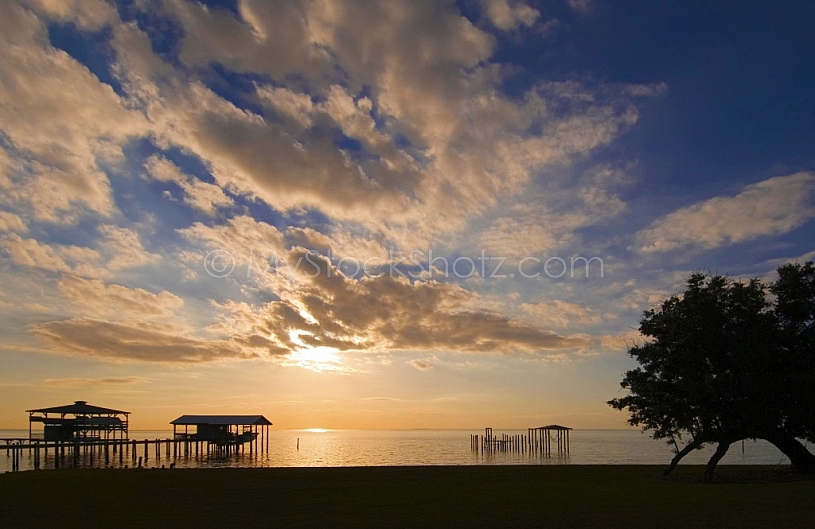 Sunset on Mobile Bay