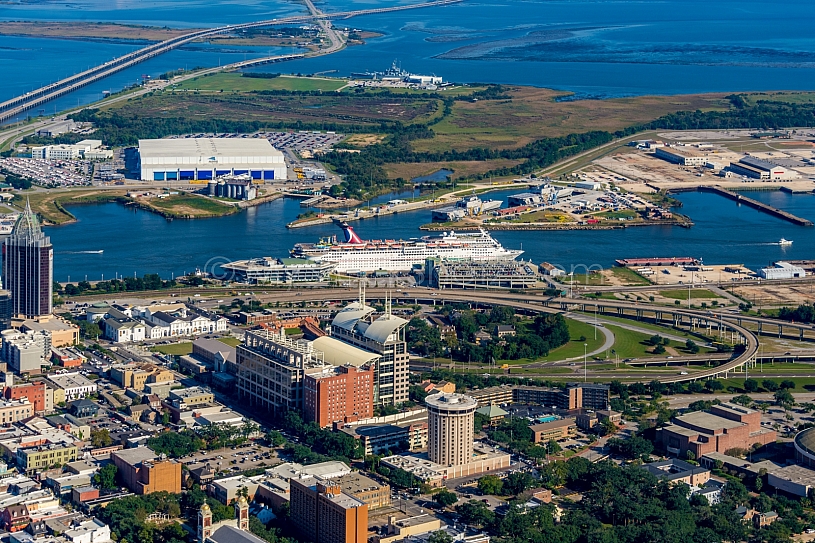 Mobile Alabama by air