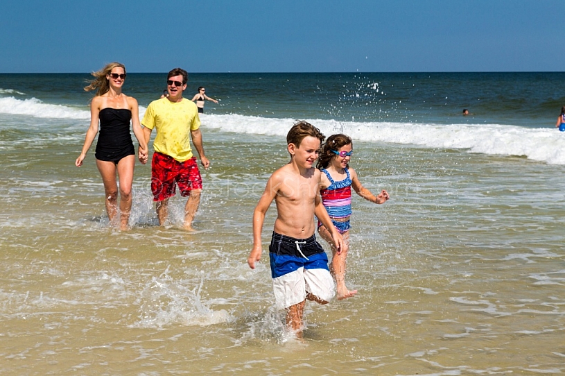 Beach Family
