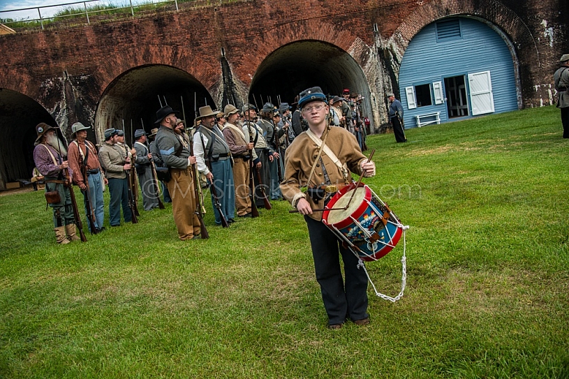 Fort Morgan Re-enactment