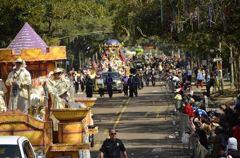 Floral Parade at Mardi Gras 2011