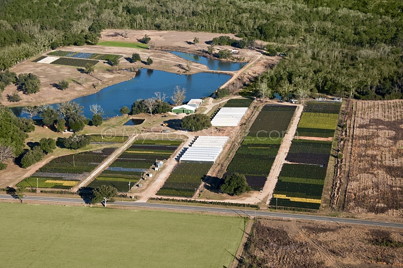Commercial Nursery in Mobile, Alabama - aerial