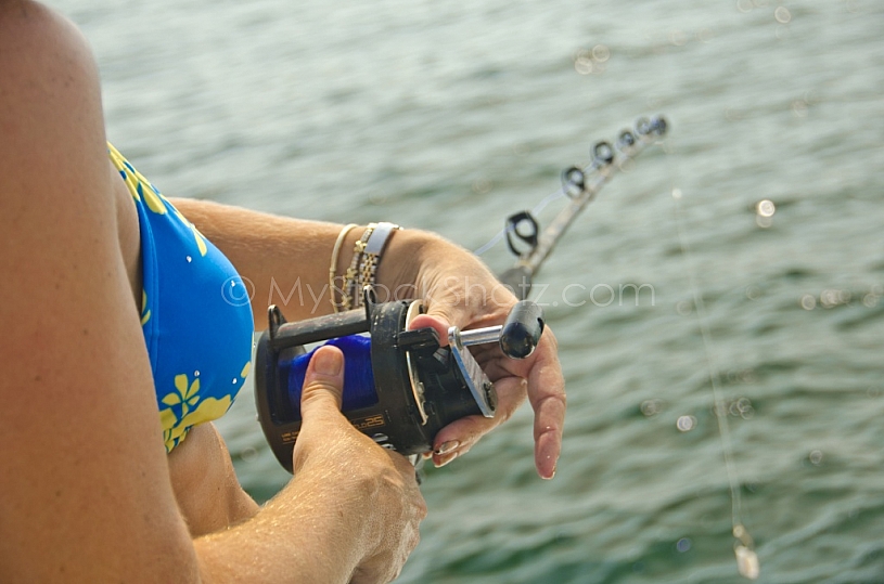 Fishing in the Gulf of Mexico - South of Dauphin Island