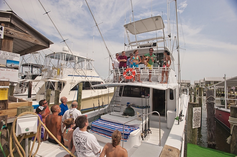 Fishing in the Gulf of Mexico - South of Dauphin Island