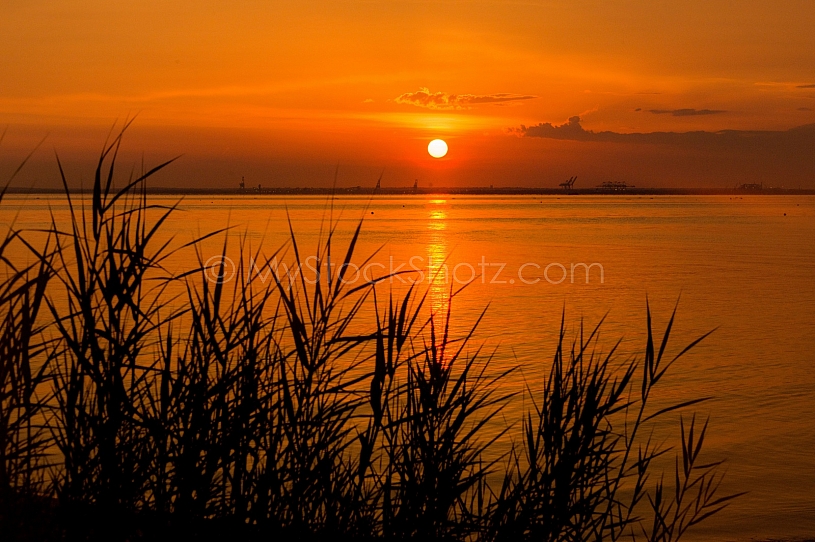 Sunset on Mobile Bay