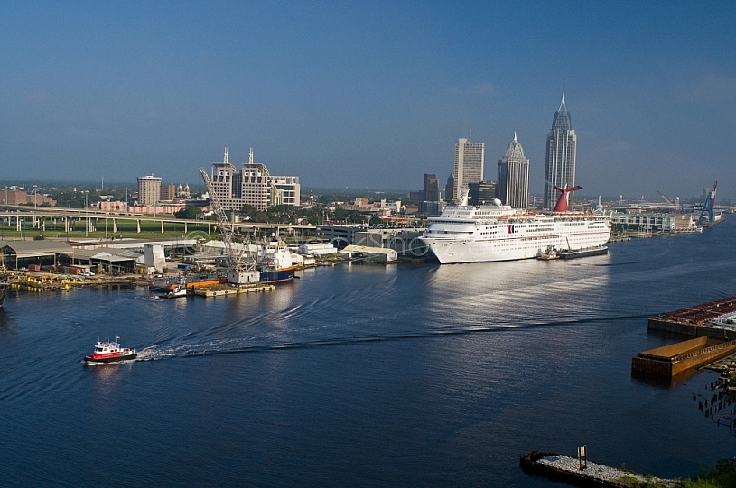 Mobile, Alabama Skyline