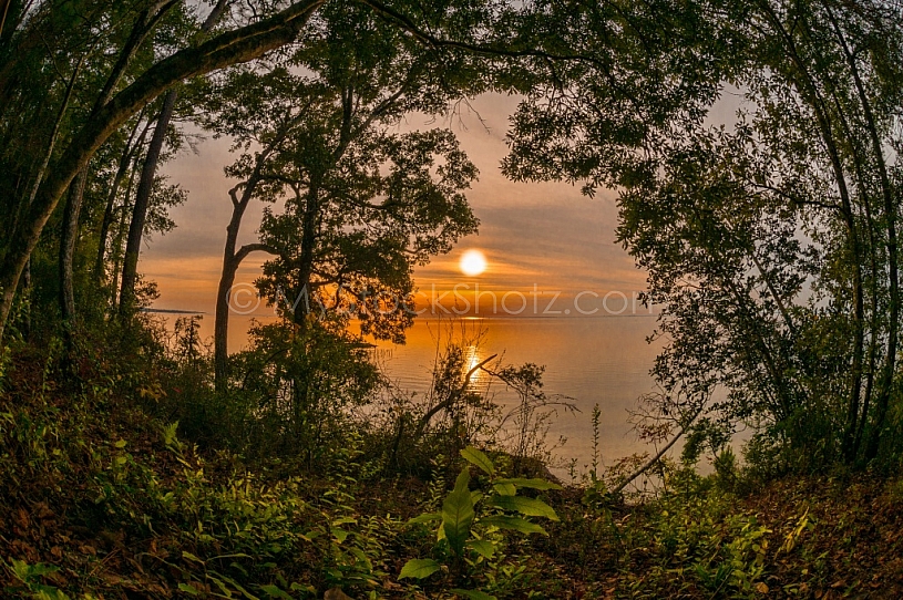 Mobile Bay Sunset - Montrose Alabama