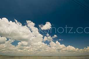 Clouds over Mobile Bay