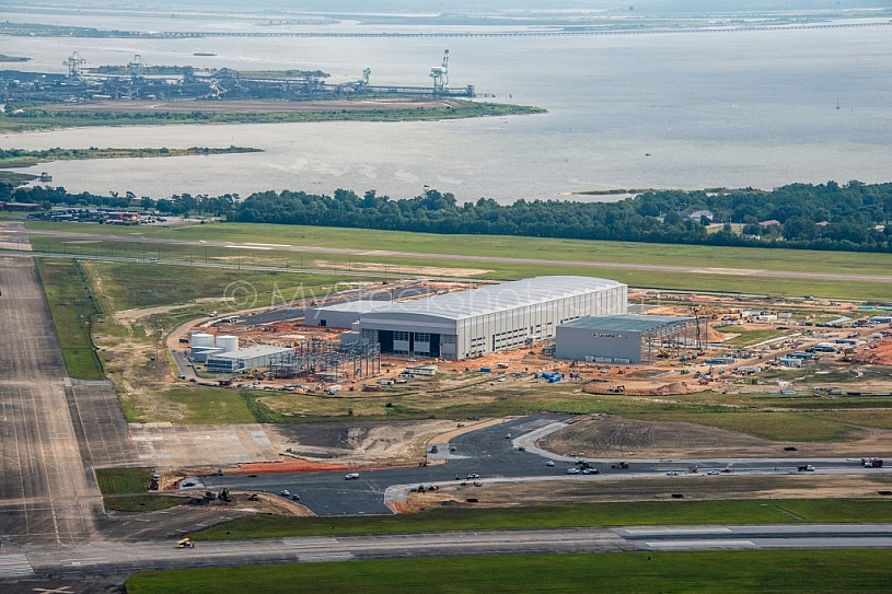 Airbus Assembly Line Mobile - Construction Progress - Sept 25, 2014