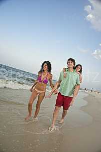 Gulf Shores Family on Beach