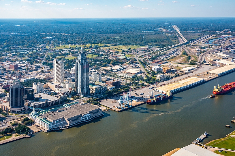 Port of Mobile - Mobile Alabama by air
