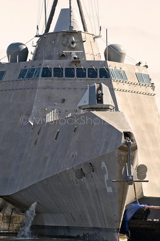 Navy LCS Independence Leaving shipbuilder Austal March 2010
