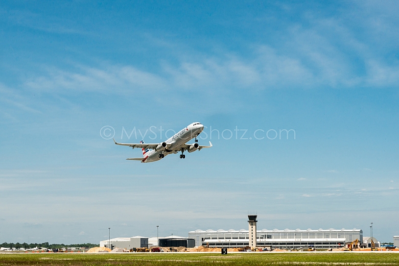 Airbus A321 - First Flight - First American Aircraft - Mobile, Alabama, USA