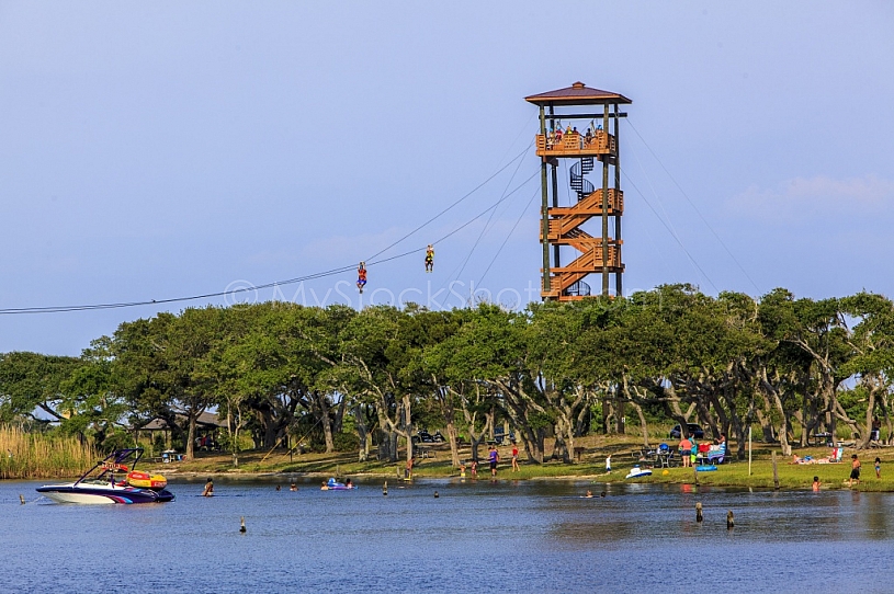 Ziplines at Gulf State Park