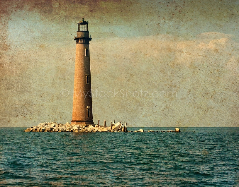 Sand Island Light - South of Dauphin Island