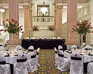 Crystal Ballroom - dinner setup - Common Area - Battle House Hotel / RSA Tower