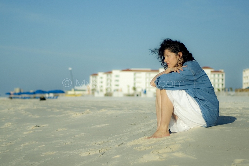 Early morning on the beach