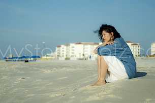 Early morning on the beach