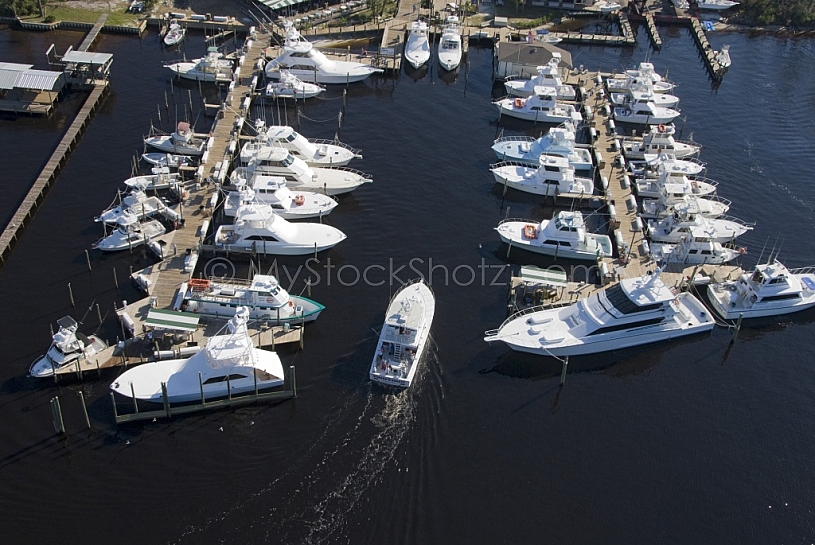 Aerial of Marina