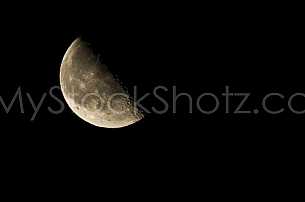 Half Moon over Mobile Bay