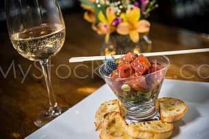 Ahi Tuna Cocktail - Fine Dining