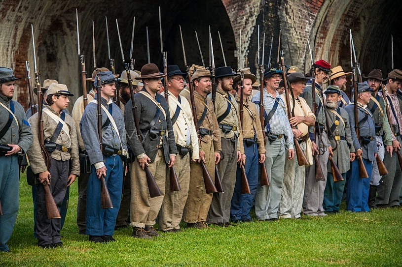 Fort Morgan Re-enactment