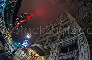 Downtown Mobile at Christmas