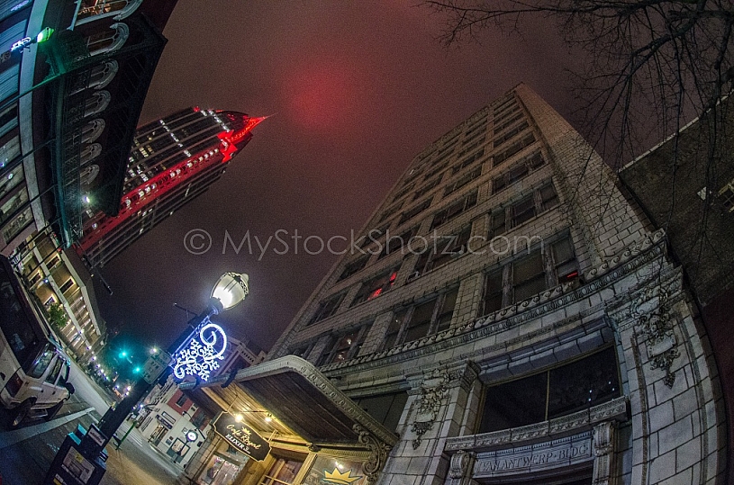Downtown Mobile at Christmas