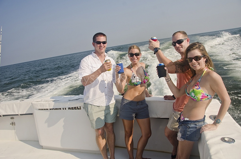 Fishing in the Gulf of Mexico - South of Dauphin Island