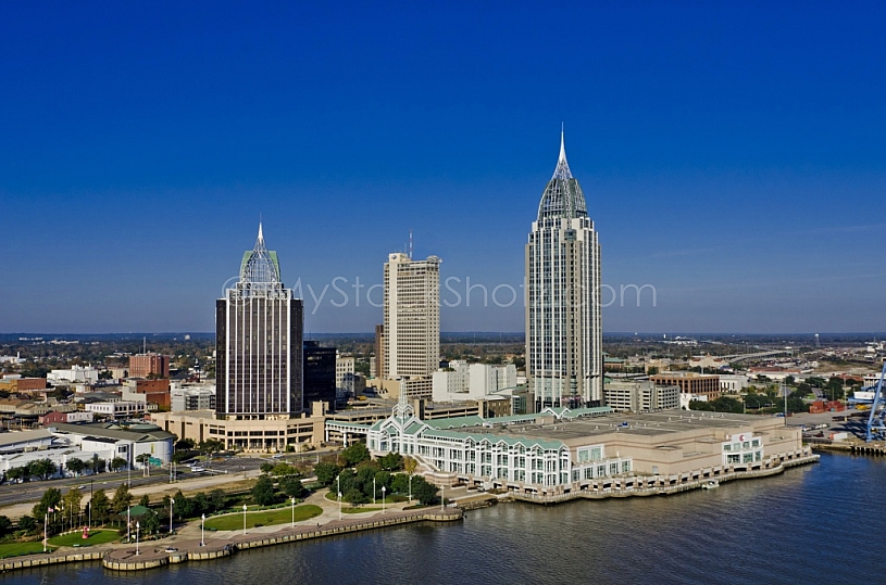 Mobile Skyline - Downtown District