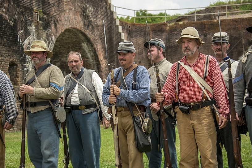 Fort Morgan Re-enactment