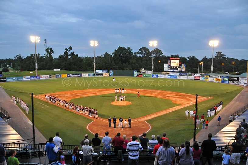 Mobile's Hank Aaron Stadium - home of the Mobile BayBears