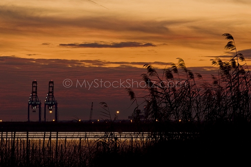 Sunset at Mobile Bay