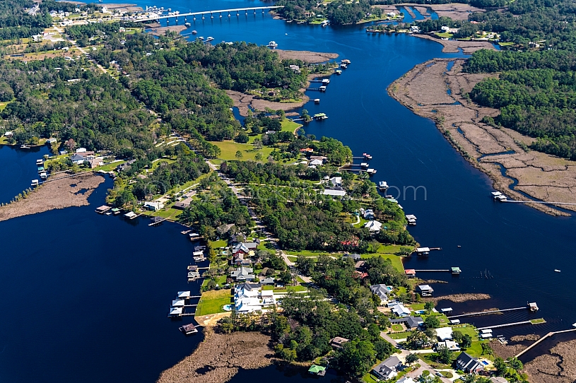 Fowl River at Mobile Bay