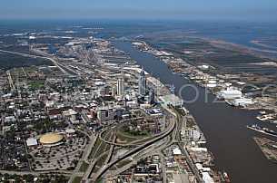 Mobile Skyline High Aerial