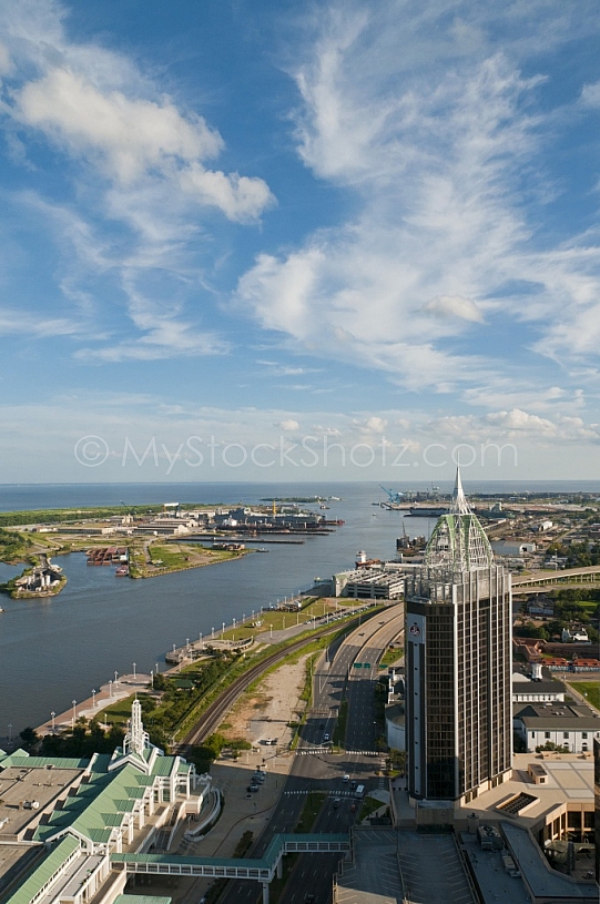 Mobile River scenic view