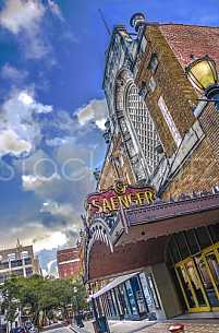 Saenger Theatre HDR exterior