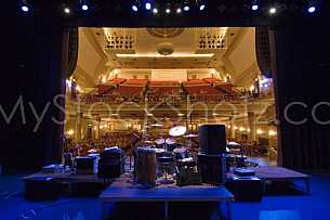 Backstage view at the Saenger Theatre