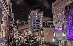Downtown - Royal Street at night