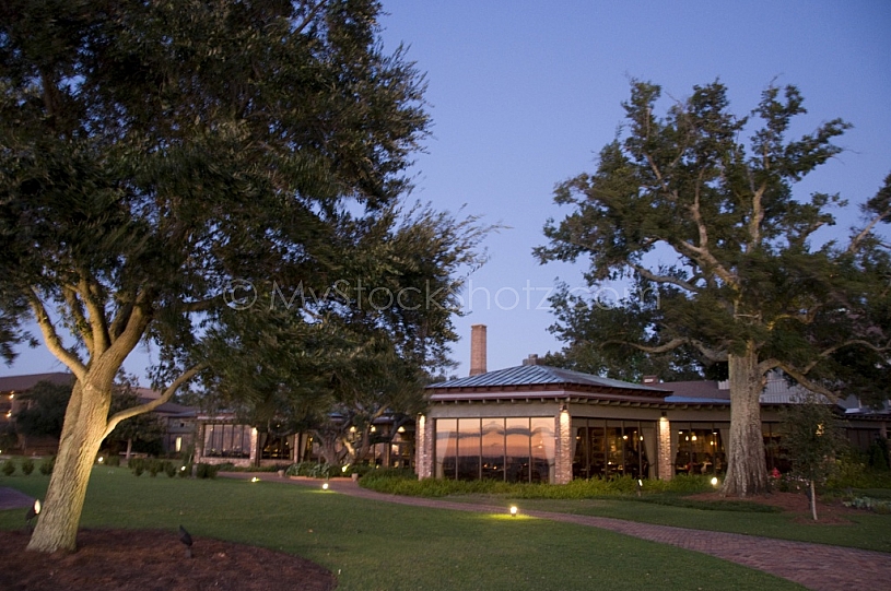 Sunset reflection at the Marriott Grand Hotel