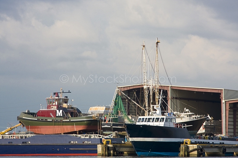 Shipyard industry in Mobile, Alabama