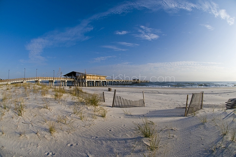 Gulf State Pier after restoration - December 2009