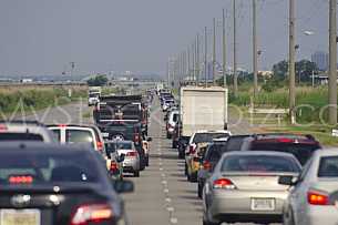 Bayway-Causeway Traffic Jam Backup