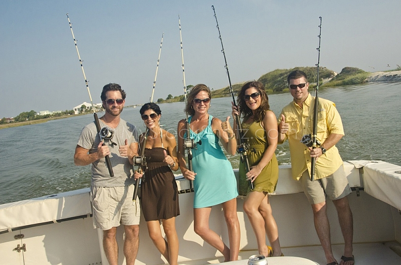 Fishing in the Gulf of Mexico - South of Dauphin Island