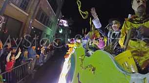 Mardi Gras in Mobile - Float View
